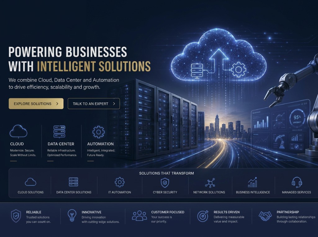 IntelliArch ERP and managed IT solutions for small and medium businesses